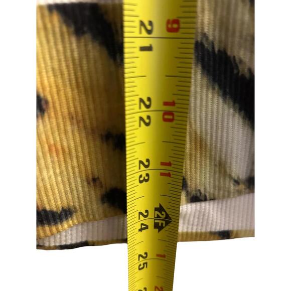 Cartise Sequin Tiger Print Zip Cardigan Top Size M Baroque Animal Statement - Picture 11 of 12